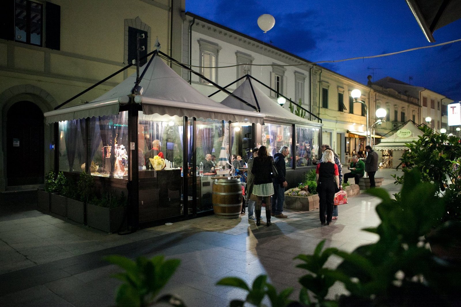 Terrazza esterna ristorante
